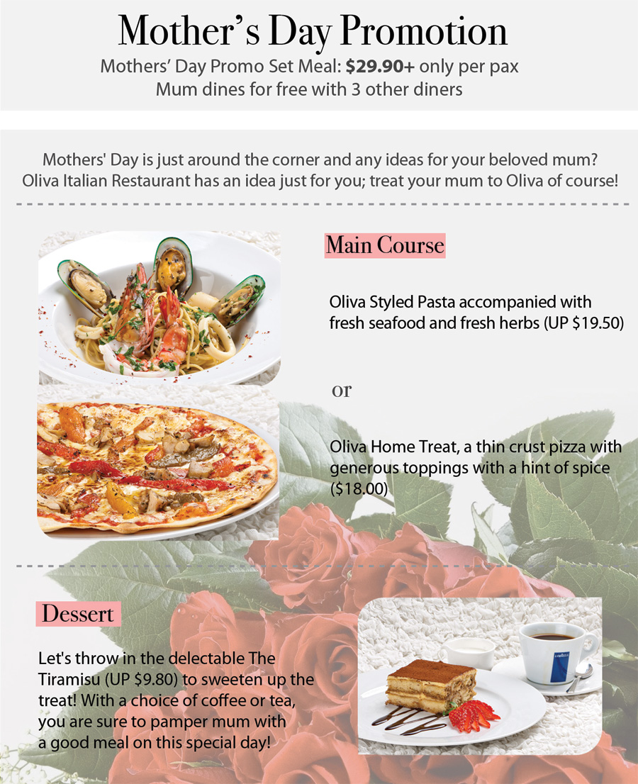 Mother's Day Promotion $29.90